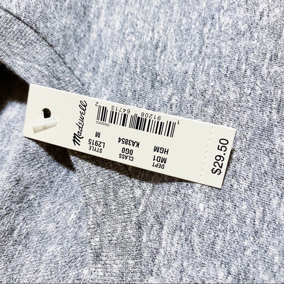Madewell - Heather Grey T-shirt - Picture 5 of 5